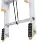 DEWALT 16-FOOT ALUMINUM MULTI-SECTION EXTENSION LADDER, TYPE II, 225-POUND LOAD CAPACITY, DXL2220-16 - Image 4