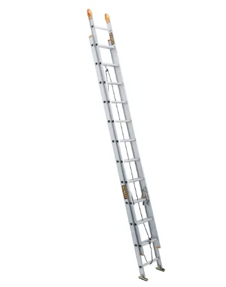 DEWALT 20-FOOT ALUMINUM MULTI-SECTION EXTENSION LADDER, TYPE II, 225-POUND LOAD CAPACITY, DXL2220-20