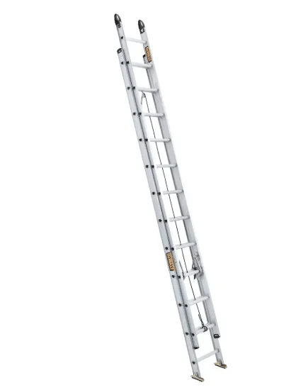 DEWALT 24-FOOT ALUMINUM EXTENSION LADDER, TYPE I, 250-POUND LOAD CAPACITY, DXL2120-24