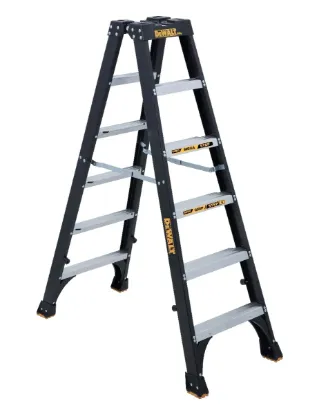 DEWALT 6-FOOT FIBERGLASS STEP LADDER, TYPE IA, 300-POUND LOAD CAPACITY, DXL3030-06