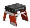 LOUISVILLE LADDER 1-FOOT FIBERGLASS STEP STOOL, FY8001