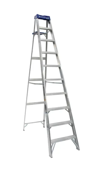 LOUISVILLE LADDER 10-FOOT ALUMINUM STEP LADDER, TYPE I, 250-POUND LOAD CAPACITY, AS2110