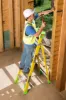 LOUISVILLE LADDER 10-FOOT FIBERGLASS CROSS-STEP LADDER, TYPE IAA, 375-POUND LOAD CAPACITY, FXS1410HD - Image 15