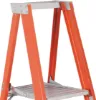 LOUISVILLE LADDER 10-FOOT FIBERGLASS PLATFORM LADDER, TYPE IAA, 375-POUND LOAD CAPACITY, FP1410HD - Image 4