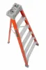 LOUISVILLE LADDER 10-FOOT FIBERGLASS STEP LADDER, TYPE IA, 300-POUND LOAD CAPACITY, FT1510 - Image 8
