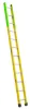 LOUISVILLE LADDER 12-FOOT FIBERGLASS MANHOLE LADDER, TYPE IAA, 375-POUND LOAD CAPACITY, FE8912
