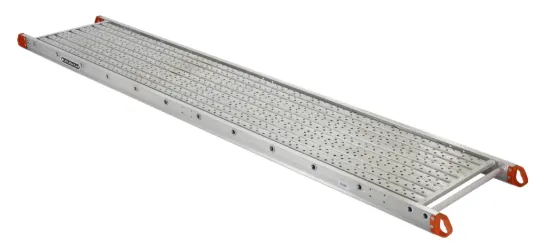 LOUISVILLE LADDER 16–FOOT ALUMINIUM SCAFFOLD PLANK, 250-POUND LOAD CAPACITY, P11216