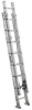 LOUISVILLE LADDER 16-FOOT ALUMINUM EXTENSION LADDER, TYPE IAA, 375-POUND LOAD CAPACITY, AE1216HD