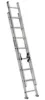 LOUISVILLE LADDER 16-FOOT ALUMINUM EXTENSION LADDER, TYPE III, 200-POUND LOAD CAPACITY, L-2324-16