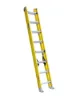 LOUISVILLE LADDER 16-FOOT FIBERGLASS EXTENSION LADDER, TYPE IAA, 375-POUND LOAD CAPACITY, FE4216HD