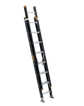 LOUISVILLE LADDER 16-FOOT FIBERGLASS MULTI-SECTION EXTENSION LADDER, TYPE II, 225-POUND LOAD CAPACITY, DXL3220-16