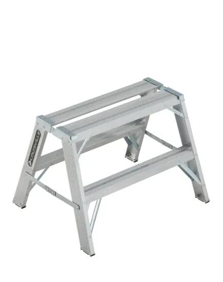 LOUISVILLE LADDER 2-FOOT ALUMINUM SAWHORSE, TYPE IA, 300-POUND LOAD CAPACITY, L-2032-02