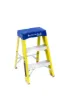 LOUISVILLE LADDER 2-FOOT FIBERGLASS STEP STOOL, TYPE I, 250-POUND LOAD CAPACITY, FS2002