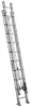 LOUISVILLE LADDER 20-FOOT ALUMINUM EXTENSION LADDER, TYPE IAA, 375-POUND LOAD CAPACITY, AE1220HD