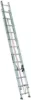 LOUISVILLE LADDER 24-FOOT ALUMINUM EXTENSION LADDER, TYPE III, 200-POUND LOAD CAPACITY, L-2324-24