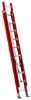 LOUISVILLE LADDER 20-FOOT FIBERGLASS EXTENSION LADDER, TYPE IA, 300-POUND LOAD CAPACITY, FE7220