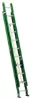 LOUISVILLE LADDER 20-FOOT FIBERGLASS EXTENSION LADDER, TYPE II, 225-POUND LOAD CAPACITY, FE0620