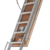 LOUISVILLE LADDER 22.5X63 ALUMINUM ATTIC LADDER, 375-POUND LOAD CAPACITY, AL2240LG-R5 - Image 5