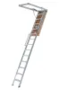 LOUISVILLE LADDER 22.5X63 FIRE RATED ALUMINUM ATTIC LADDER, 375-POUND LOAD CAPACITY, AL2241LG-R5FT