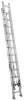 LOUISVILLE LADDER 24-FOOT ALUMINUM EXTENSION LADDER, TYPE IAA, 375-POUND LOAD CAPACITY, AE1224HD