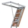LOUISVILLE LADDER 25.5X54 ALUMINUM ATTIC LADDER, 375-POUND LOAD CAPACITY, AH2540MS - Image 3