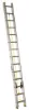 LOUISVILLE LADDER 28-FOOT ALUMINUM EXTENSION LADDER, TYPE I, 250-POUND LOAD CAPACITY, AE3228
