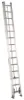 LOUISVILLE LADDER 28-FOOT ALUMINUM EXTENSION LADDER, TYPE IA, 300-POUND LOAD CAPACITY, AE2228