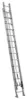 LOUISVILLE LADDER 28-FOOT ALUMINUM EXTENSION LADDER, TYPE IAA, 375-POUND LOAD CAPACITY, AE1228HD