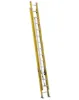 LOUISVILLE LADDER 28-FOOT FIBERGLASS EXTENSION LADDER, TYPE IAA, 375-POUND LOAD CAPACITY, FE4228HD