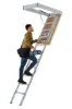 LOUISVILLE LADDER 30X54 ALUMINUM ATTIC LADDER, 375-POUND LOAD CAPACITY, AL3040MG-R10 - Image 2