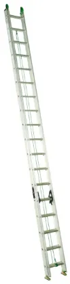 LOUISVILLE LADDER 36-FOOT ALUMINUM EXTENSION LADDER, TYPE II, 225-POUND LOAD CAPACITY, AE4236PG