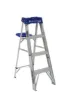 LOUISVILLE LADDER 4-FOOT ALUMINUM STEP LADDER, TYPE I, 250-POUND LOAD CAPACITY, AS2104