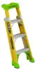 LOUISVILLE LADDER 4-FOOT FIBERGLASS CROSS-STEP LADDER, TYPE IAA, 375-POUND LOAD CAPACITY, FXS1404HD - Image 2