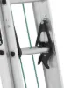 LOUISVILLE LADDER 40-FOOT ALUMINUM MULTI-SECTION EXTENSION LADDER, TYPE II, 225-POUND LOAD CAPACITY, AE4240 - Image 9
