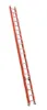 LOUISVILLE LADDER 40-FOOT FIBERGLASS EXTENSION LADDER, TYPE IA, 300-POUND LOAD CAPACITY, FE7240