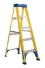 LOUISVILLE LADDER 5-FOOT FIBERGLASS STEP LADDER, TYPE I, 250-POUND LOAD CAPACITY, FS2005