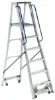 LOUISVILLE LADDER 6-FOOT ALUMINUM PLATFORM LADDER, TYPE IA, 300-POUND LOAD CAPACITY, AP5006