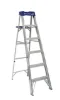 LOUISVILLE LADDER 6-FOOT ALUMINUM STEP LADDER, TYPE I, 250-POUND LOAD CAPACITY, AS2106