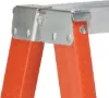 LOUISVILLE LADDER 6-FOOT FIBERGLASS TWIN FRONT STEP LADDER, TYPE IA, 300-POUND LOAD CAPACITY, FM1506 - Image 3