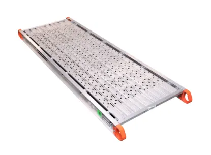 LOUISVILLE LADDER 8 FOOT ALUMINIUM SCAFFOLD PLANK, 500-POUND LOAD CAPACITY, P22806