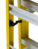 LOUISVILLE LADDER 8-FOOT FIBERGLASS CROSS PINNACLE PLATFORM AND LEANING STEP LADDER, FCP1408HD - Image 7