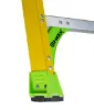 LOUISVILLE LADDER 8-FOOT FIBERGLASS CROSS PINNACLE PLATFORM AND LEANING STEP LADDER, FCP1408HD - Image 8
