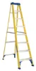 LOUISVILLE LADDER 8-FOOT FIBERGLASS STEP LADDER, TYPE I, 250-POUND LOAD CAPACITY, FS2008