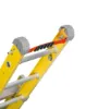LOUISVILLE LADDER 8-FOOT FIBERGLASS STEP TO STRAIGHT LADDER, TYPE IAA, 375-POUND LOAD CAPACITY, FXC1208 - Image 4
