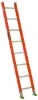 LOUISVILLE LADDER 8-FOOT FIBERGLASS STRAIGHT LADDER, TYPE IA, 300-POUND LOAD CAPACITY, FE3108