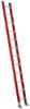 LOUISVILLE LADDER 8-FOOT FIBERGLASS STRAIGHT LADDER, TYPE IA, 300-POUND LOAD CAPACITY, FE7508