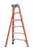 LOUISVILLE LADDER 8-FOOT FIBERGLASS TRIPOD LADDER, TYPE IA, 300-POUND LOAD CAPACITY, FT1508 - Image 9