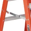 LOUISVILLE LADDER 8-FOOT FIBERGLASS TWIN FRONT TWIN STEP LADDER, TYPE IA, 300-POUND LOAD CAPACITY, - Image 7