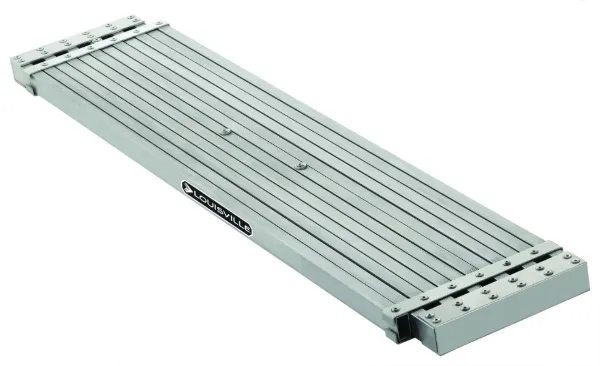 LOUISVILLE LADDER 9-FOOT ALUMINIUM TELESCOPING PLANK, 250-POUND LOAD CAPACITY, LP-2921-09A