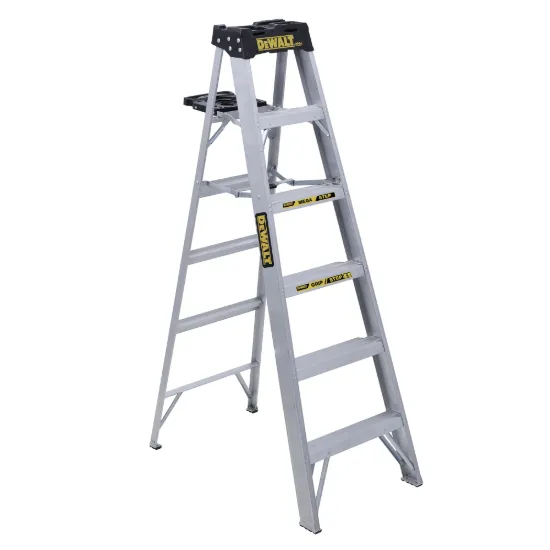 LOUISVILLE LADDER 6-FOOT ALUMINUM STEP LADDER, DXL2010-06